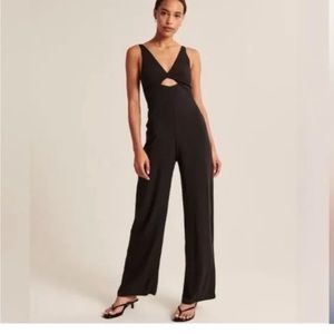 Abercrombie Black Jumpsuit